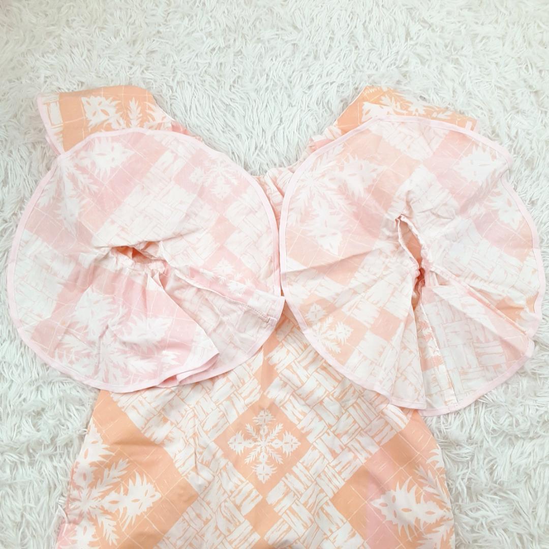 美品◎Mamo Howell マモハウエル フラダンス衣装 ムームー ハワイ製
