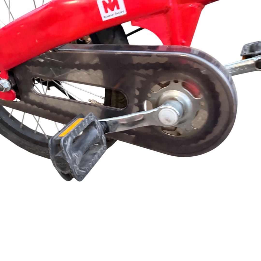へんしんバイク 16インチ 赤 スタンド付 幼児用自転車