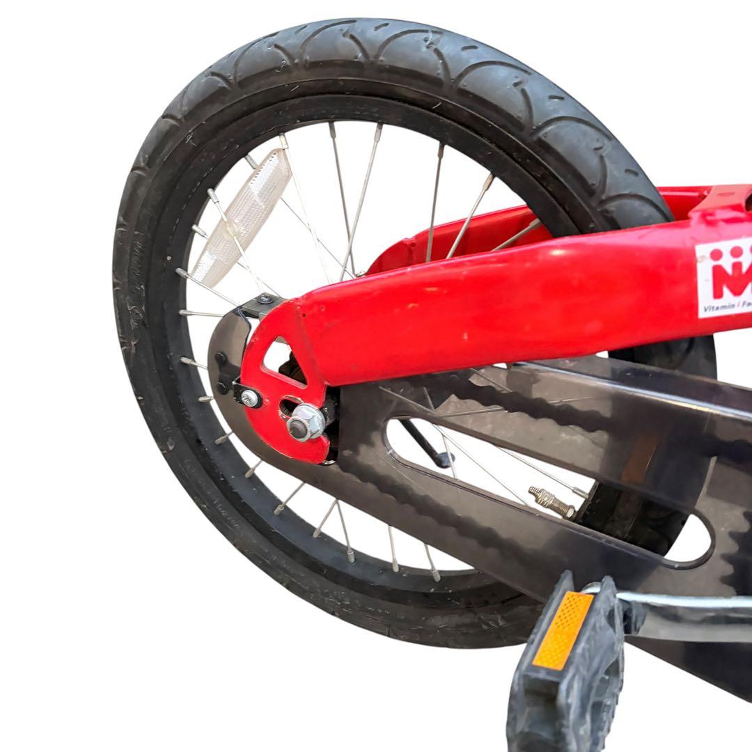 へんしんバイク 16インチ 赤 スタンド付 幼児用自転車