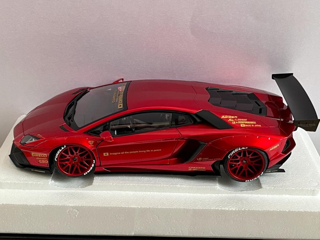 オートアート 1/18 LB-WORKS ランボルギーニ アヴェンタドール 美品