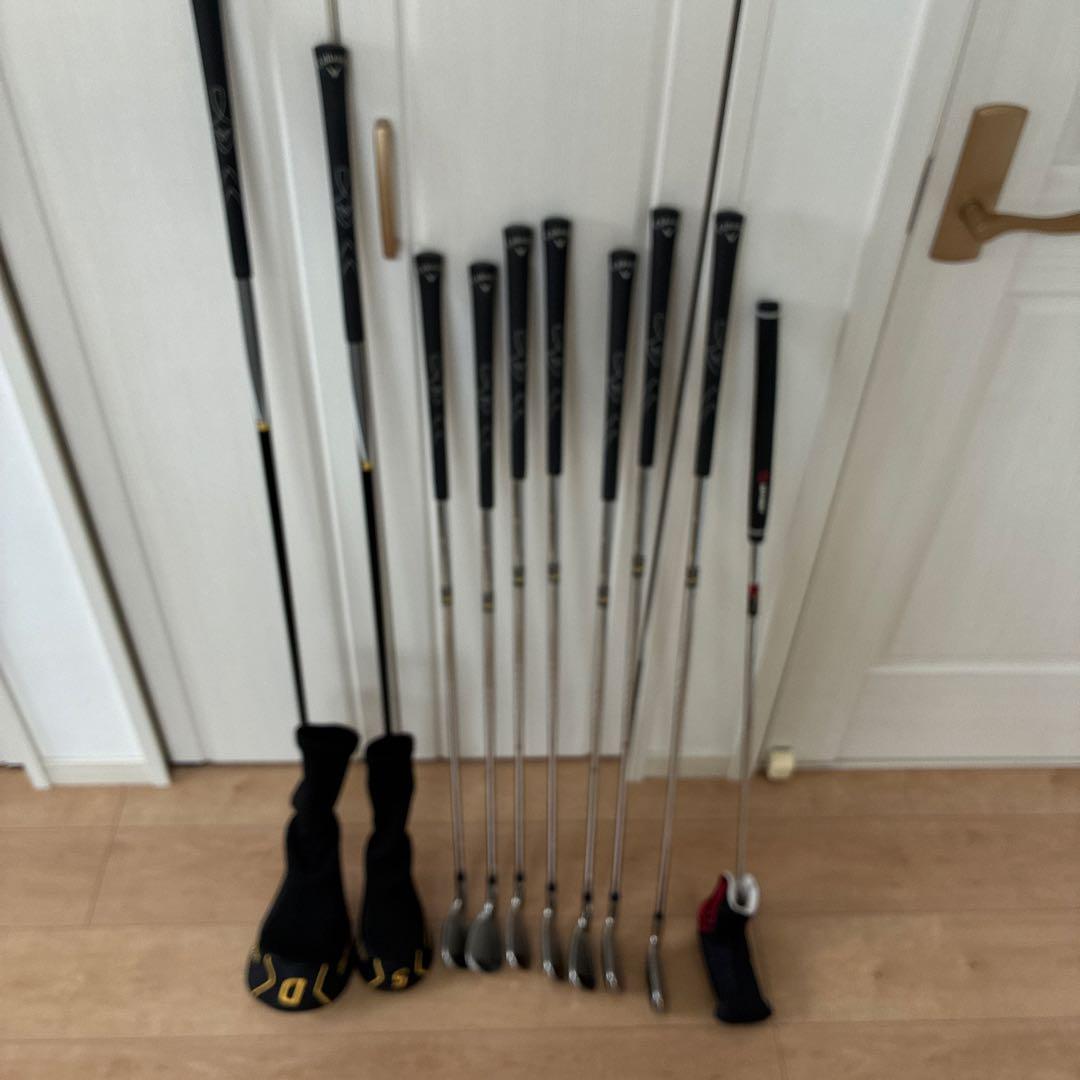 Callaway WARIRD ゴルフセット オデッセイパター