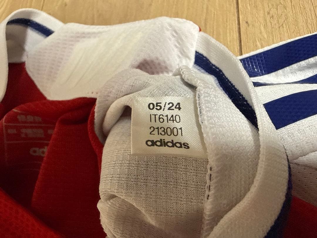 adidasアディダス アーセナル ライス オーセンティック フルパッチ 2XL