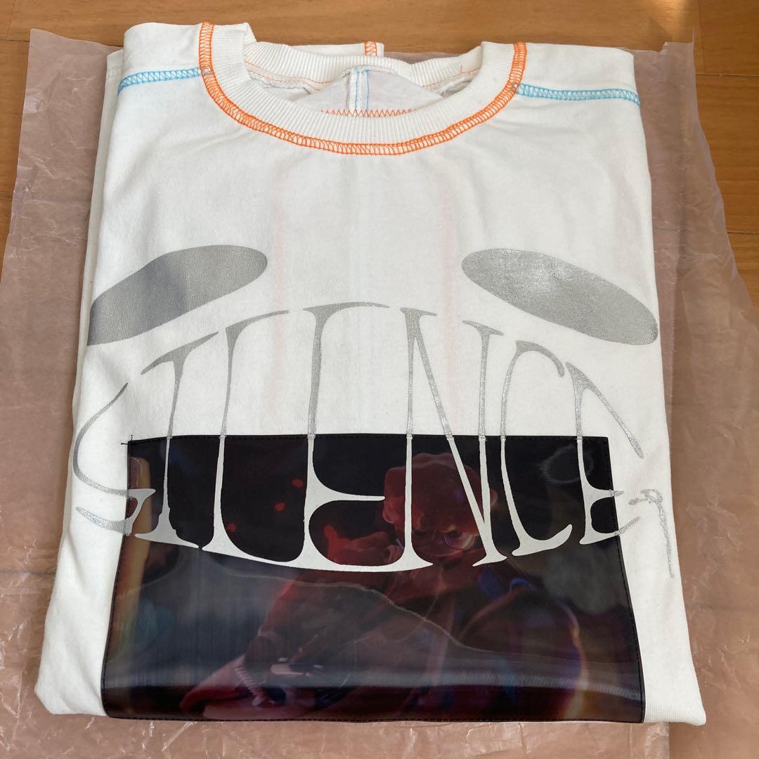 Vaundy Layered T-shirt \"SILENCE\" 白 Lサイズ