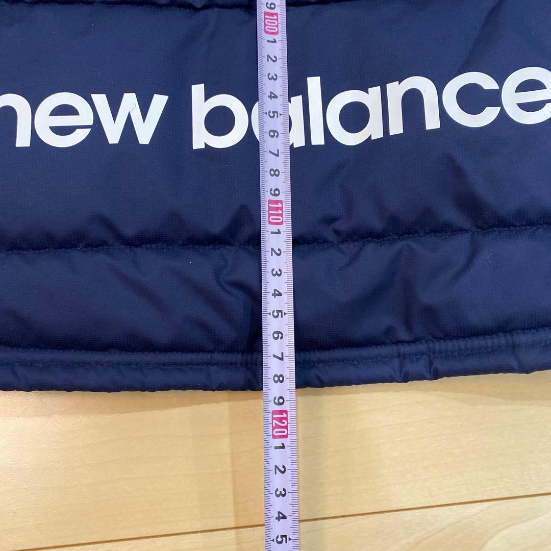ニューバランス　パデットロングコートL ベンチコート ネイビー　JMJF1424