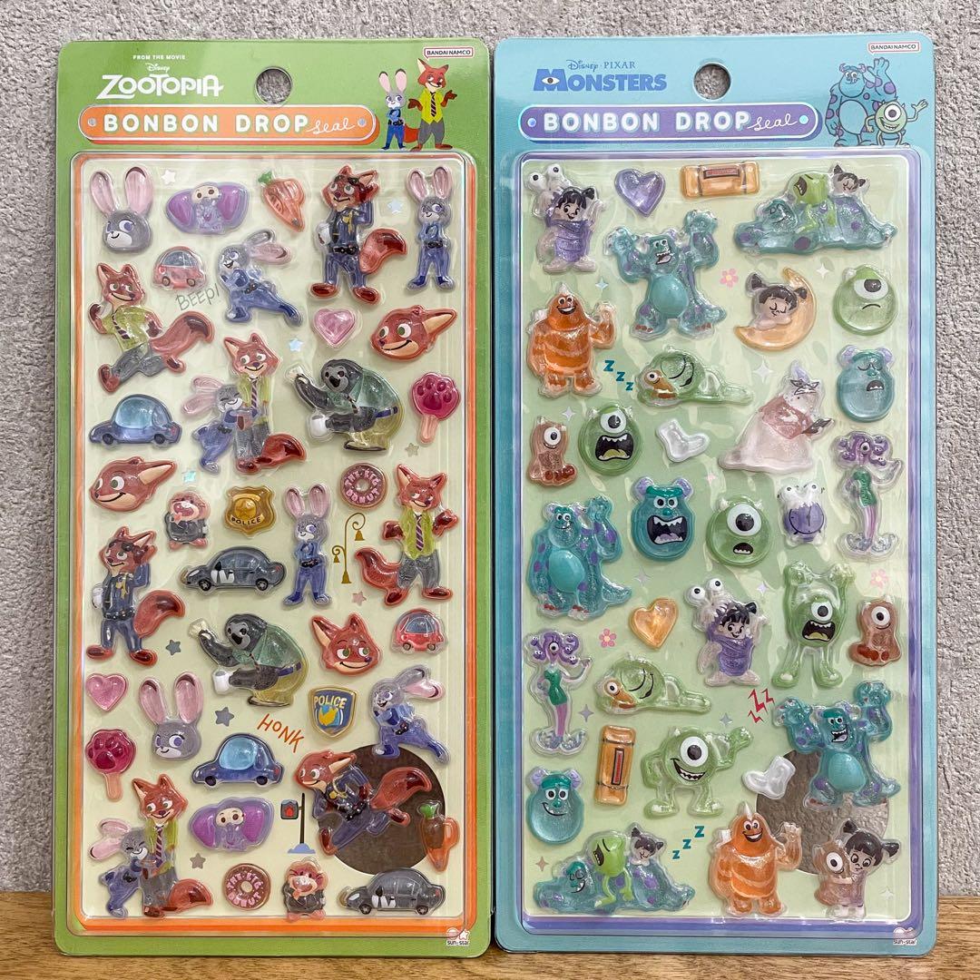 【正規品】 ボンボンドロップシール ディズニー第2弾 全種類セット