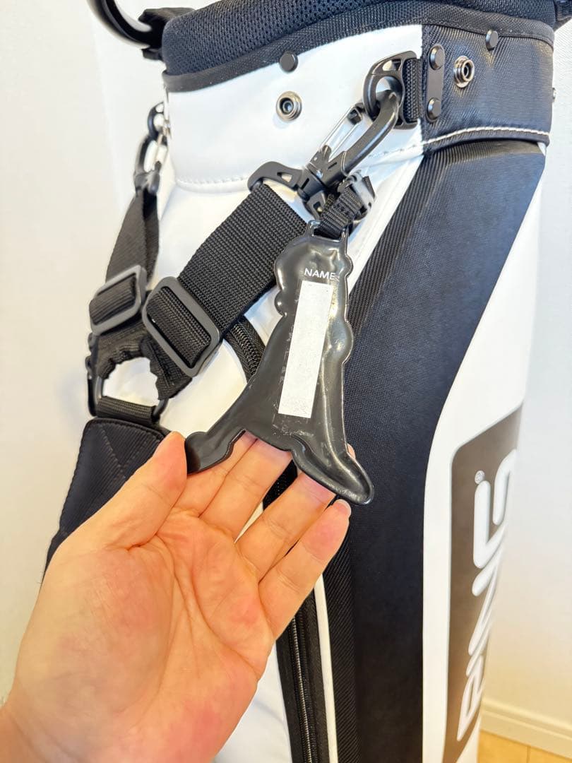 PING ピン キャディバッグ スタンド式 ワンポケット