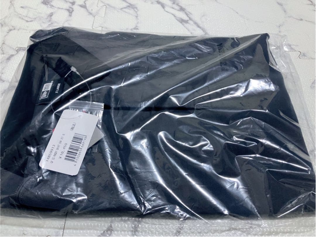 【新品未使用】ニューエラ 半袖シャツ グレー ゴルフ XL 定価¥10,450