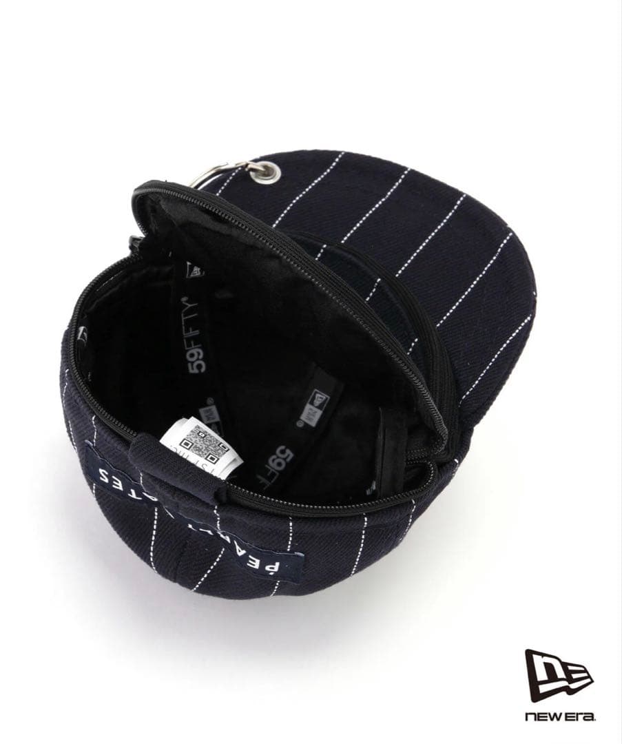 【NEWERA × PG】コラボ ピンストライプ柄ボールポーチ (UNISEX)