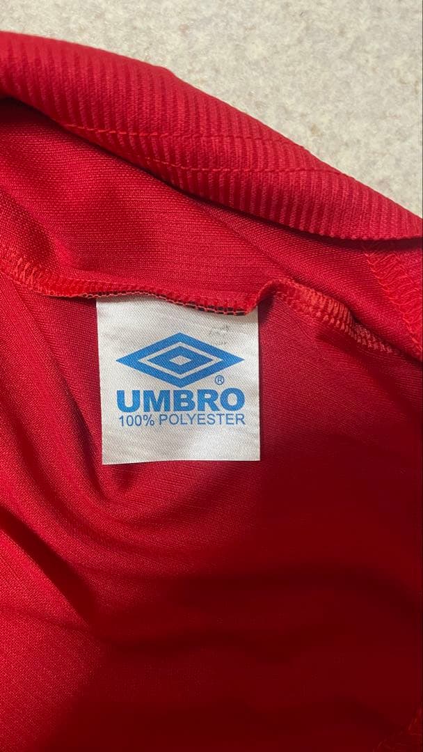 マンチェスター・ユナイテッド Umbro 長袖ポロシャツ