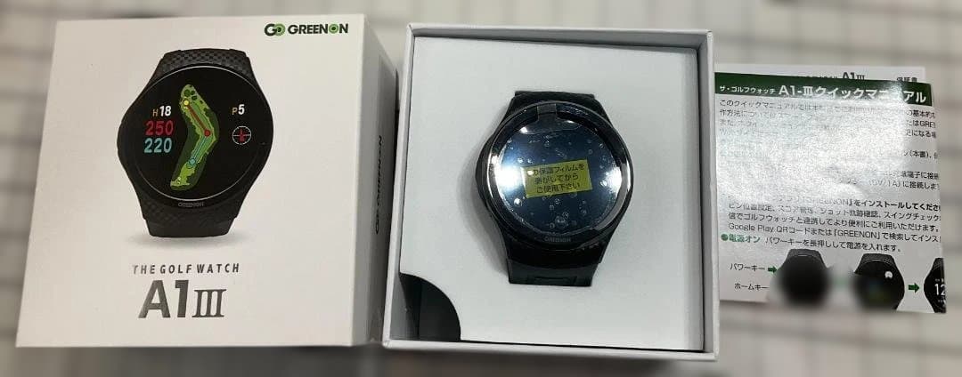 【現行モデル】GREEN ON グリーンオン ゴルフウォッチ A1-III