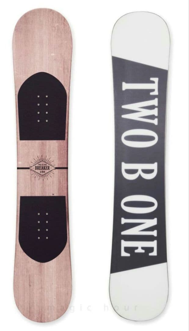 美品!!メンズエントリーモデル スノーボード2点セット TWO b ONE
