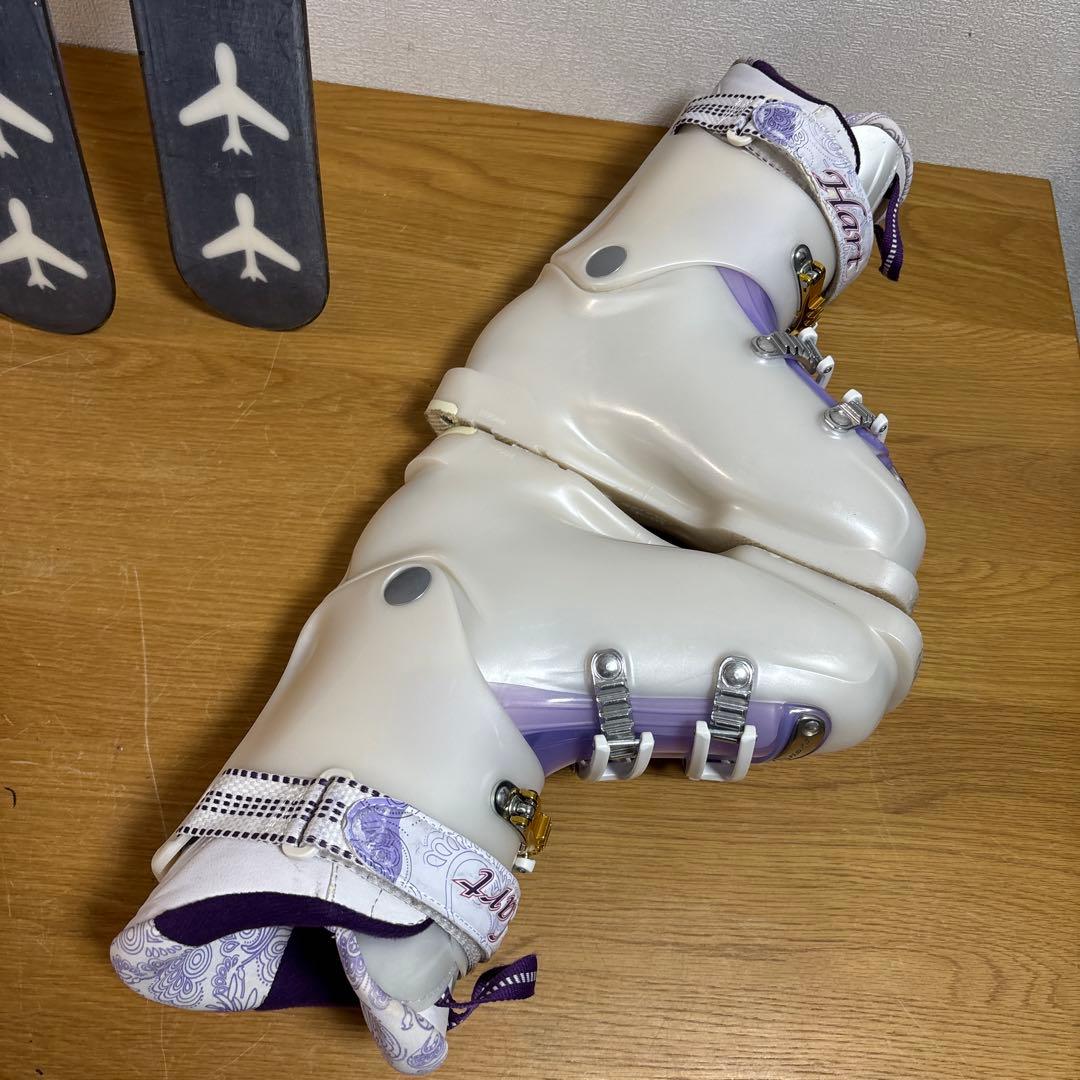レディースショートスキーセット　Mizuno 90cm Hart 24cm