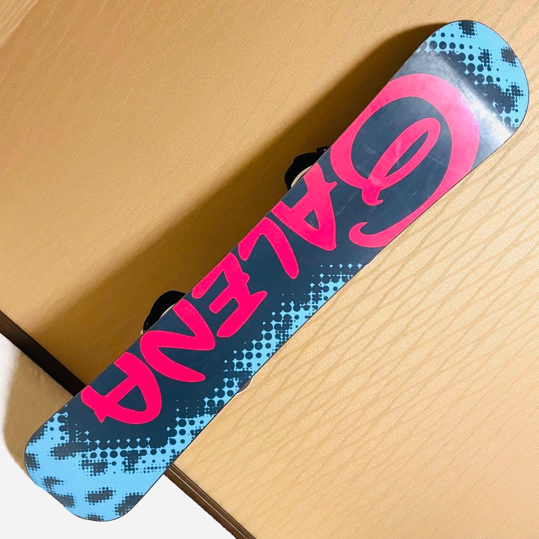 GALENA 143cm×FEZ S/M スノーボード、ビィンディングセット