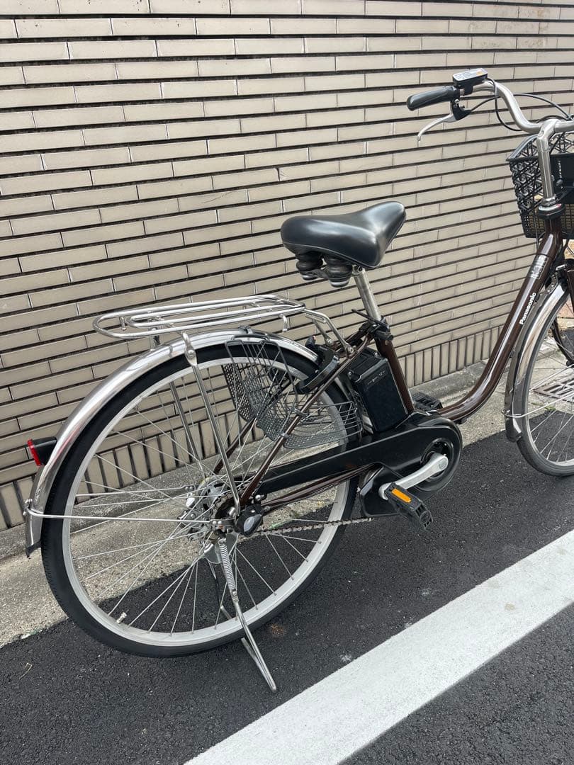 【新型】１２ａｈ電動アシスト自転車 ブラウン 26インチ
