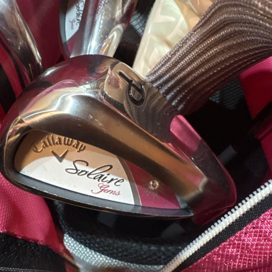 Callaway レディース ゴルフ キャディバッグ クラブ まとめ売り