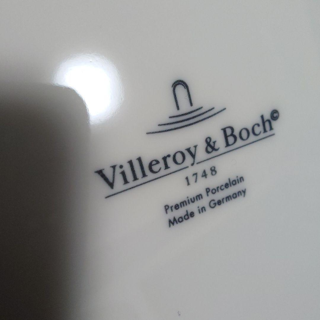 Villeroy & Boch 花柄楕円大皿ボウル