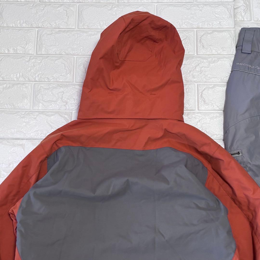 BURTONトップス&マンダリンダック 上下セットアップ スノーボードウェア Ｌ