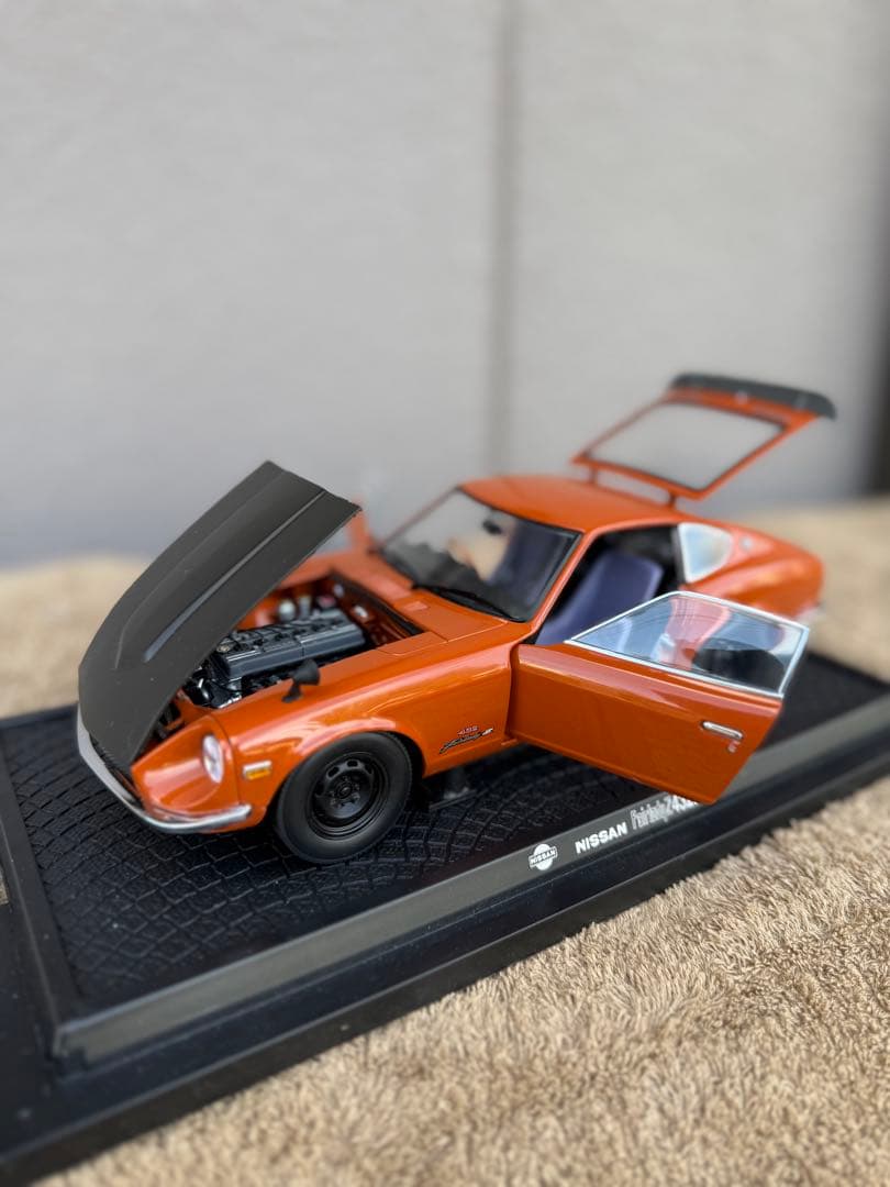 京商 NISSAN FAIRLADY Z-432R オレンジ1/18
