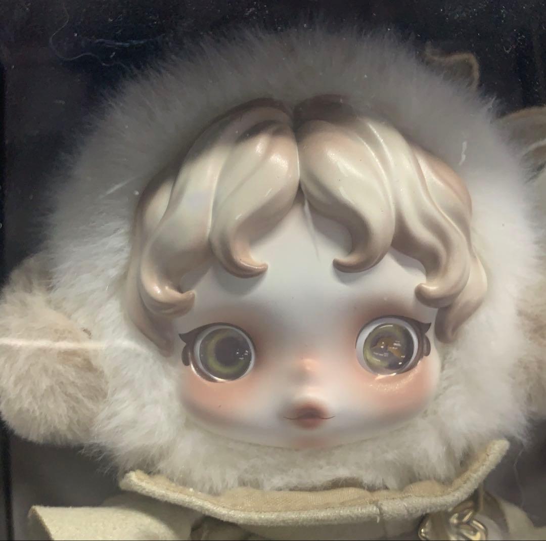 上海限定 SKULLPANDA 围与困 スカルパンダ ぬいぐるみペンダント