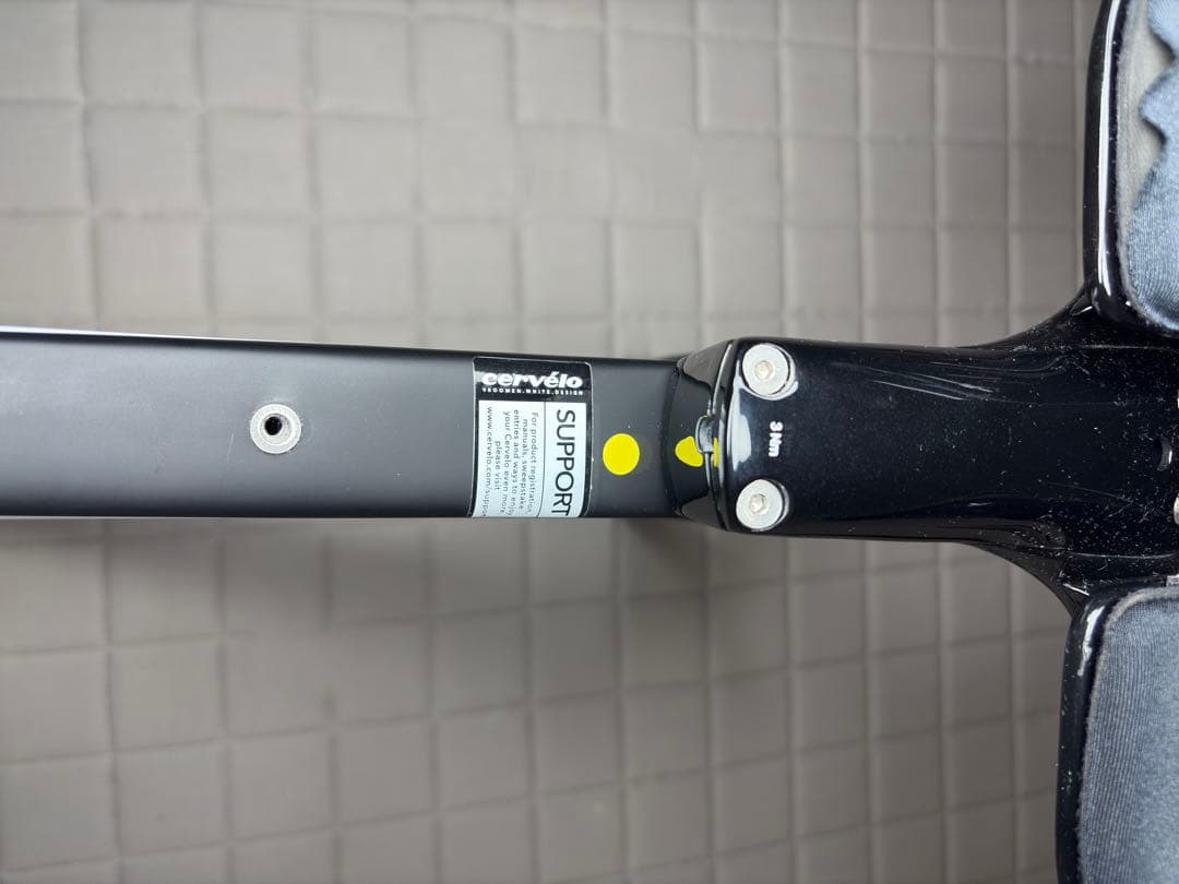 【送料無料 匿名】Cervélo P5-Six TTバイク フレーム+ハンドル等