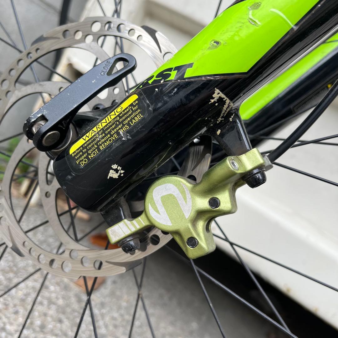 A*e様 CANNONDALE SL4 BLK/GRN マウンテンバイク 29イ