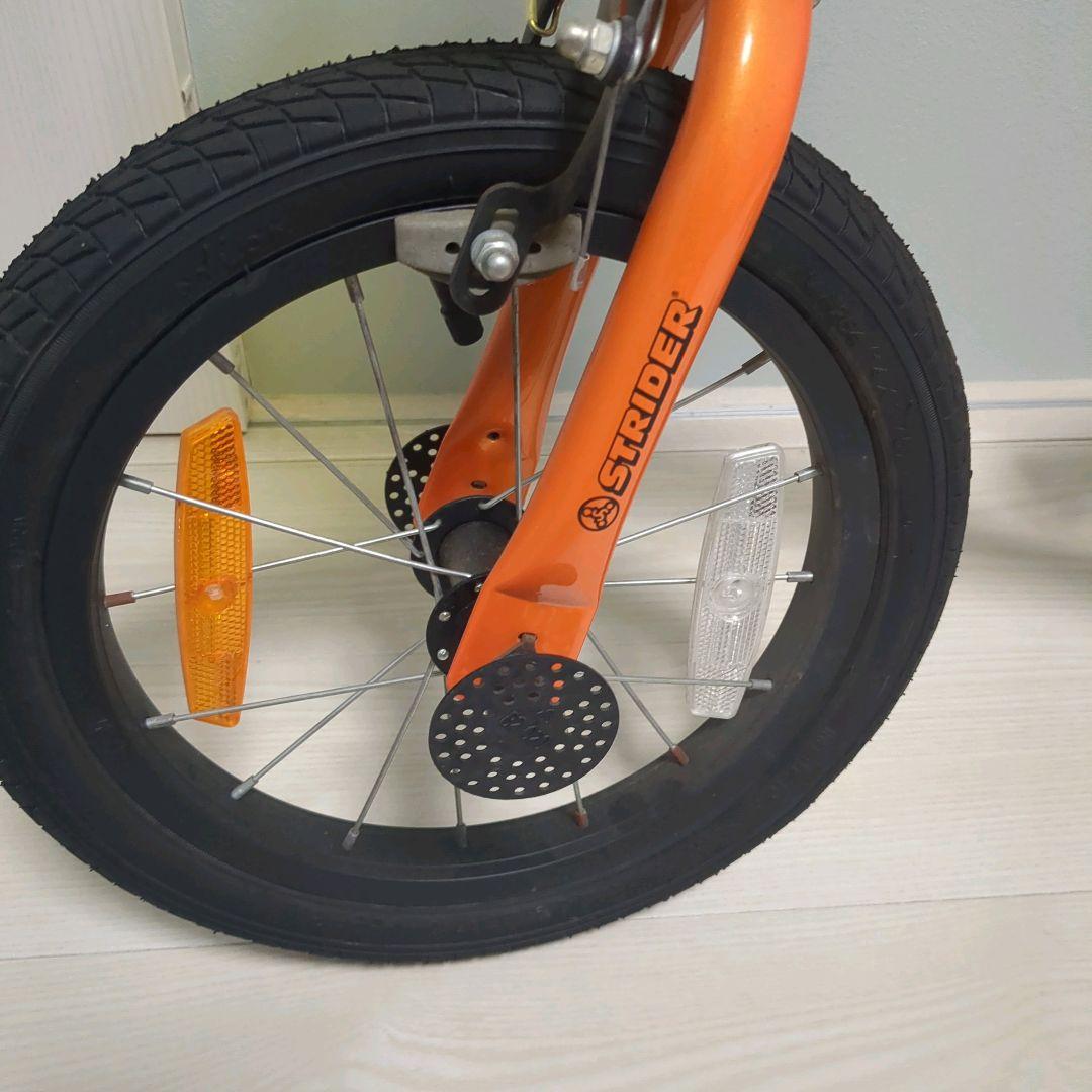 【純正収納カゴ付き】 STRIDER 14x オレンジ　ストライダー