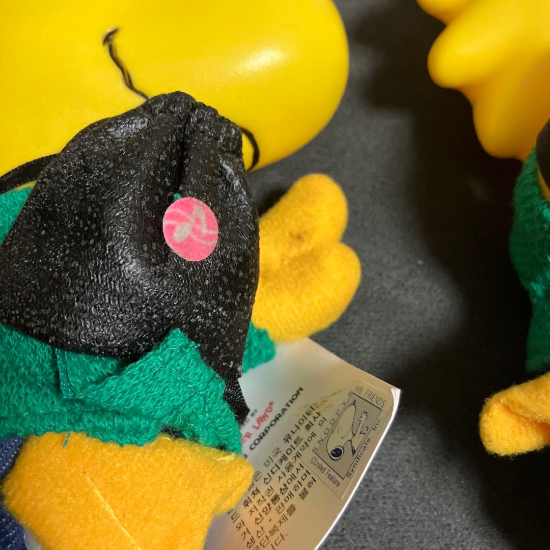 ビンテージ ピーナッツ ソフビ ウッドストック レトロ 希少 レア