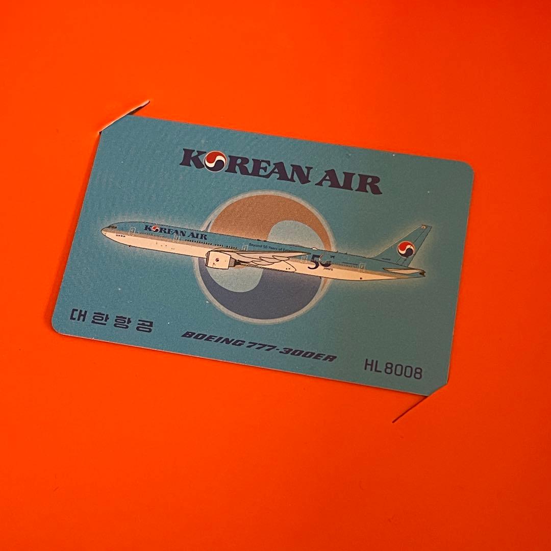 KOREAN AIR 777-300ER コリアン 大韓航空 50周年 jc