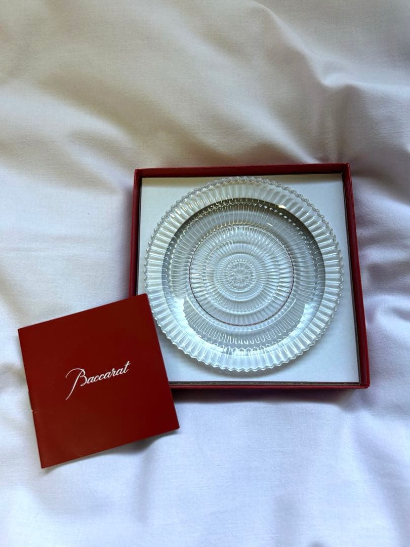 【新品】 Baccarat バカラ ミルニュイ プレート 12cm