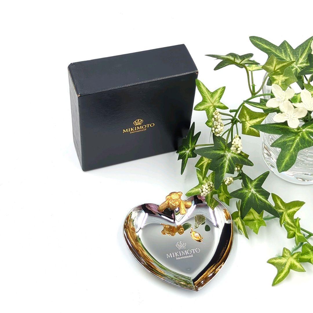 MIKIMOTO ハート型アクセサリーケース