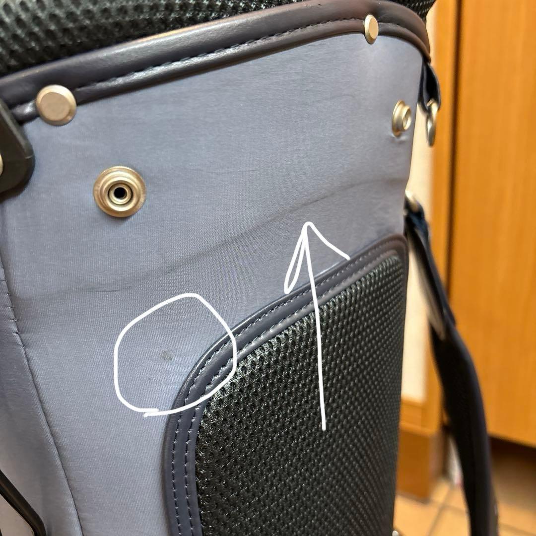 ZOYゾーイ スタンド型キャディバッグ 9.5型 軽量タイプ ブルー系