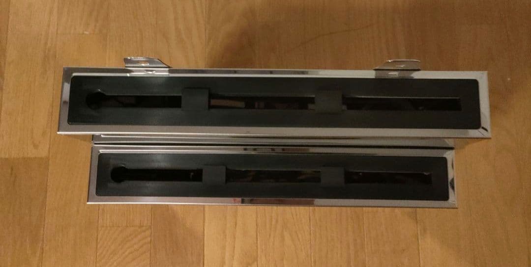 新品未使用品 EBM ニュースタイル ステンレス製 包丁差し 二段差し