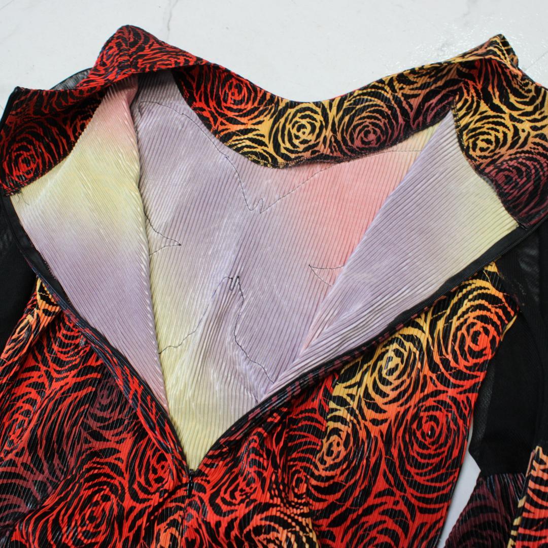 【美品 社交ダンス衣装】ワンピース ドレス 黒 赤 黄色 紫 スパンコール 上品