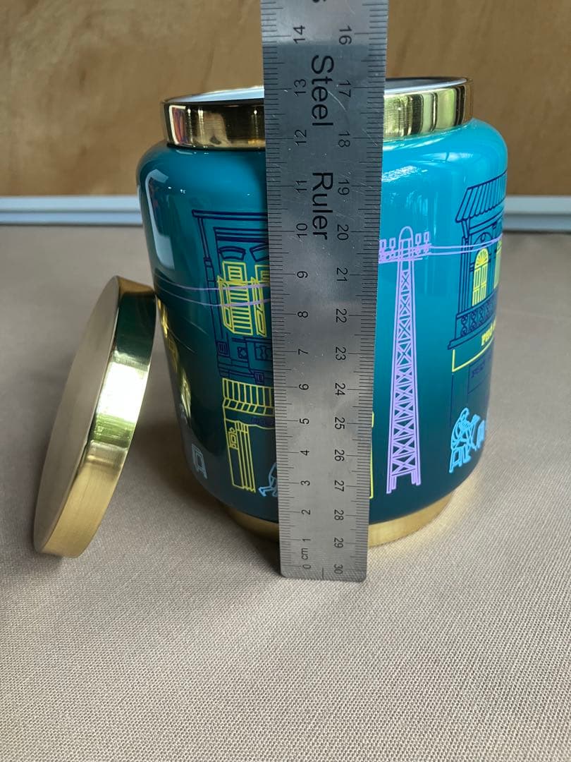 hanoia ベトナム高級インテリアショップ　ティーキャディ　茶葉入れ容器