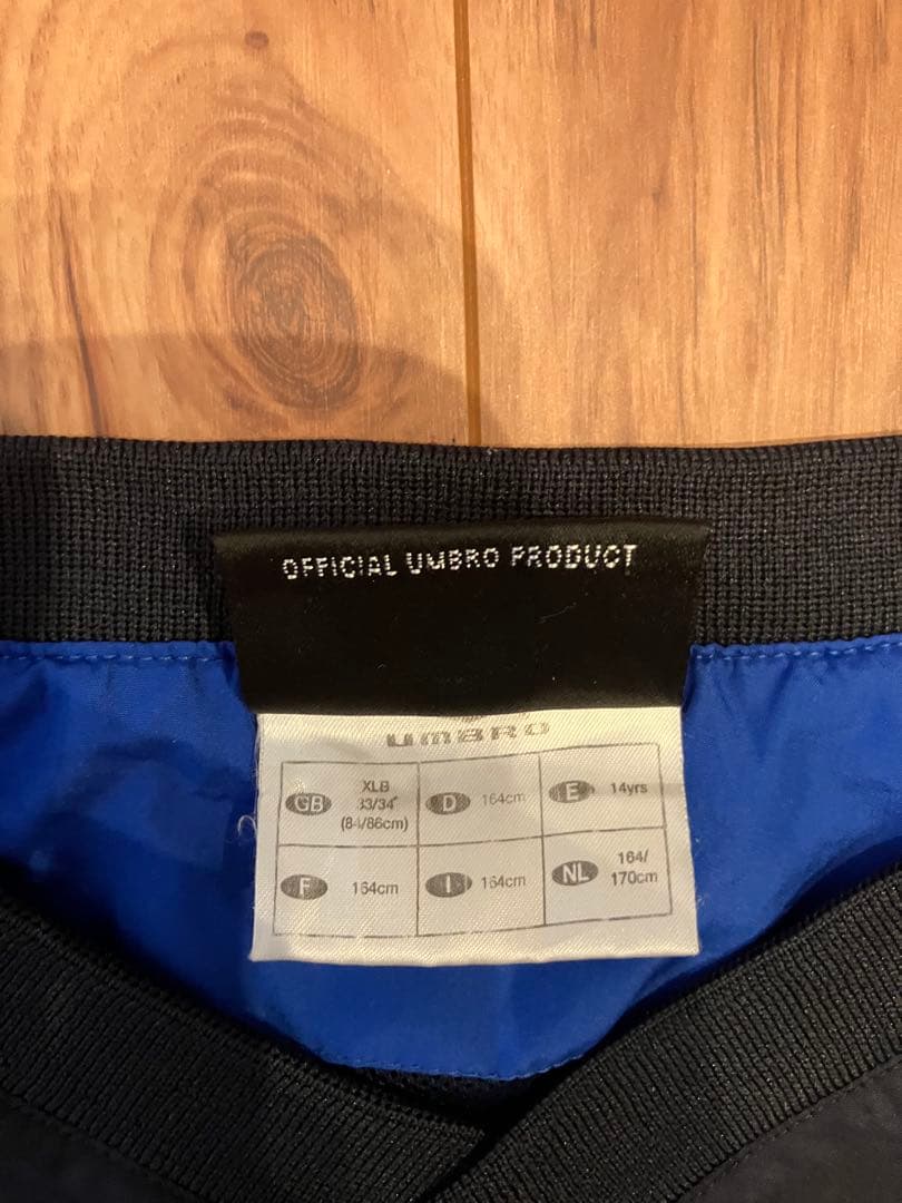 チェルシーUMBRO ピステ ナイロン 古着　ビンテージ　プレミアムリーグ