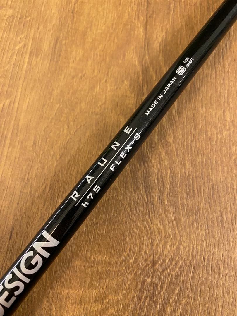 GRAPHITE DESIGN RAUNE h75 S PINGスリーブ付き③