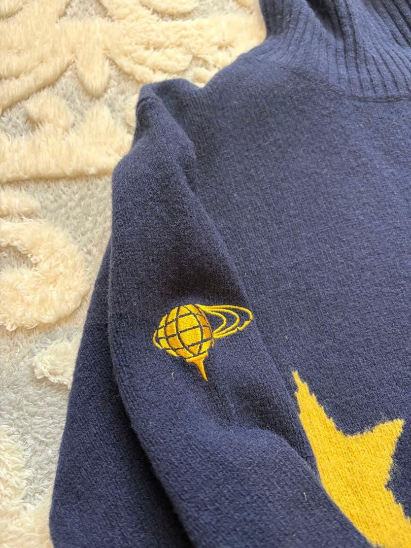 BEAMS GOLF タートルネックニットセーター　サイズM