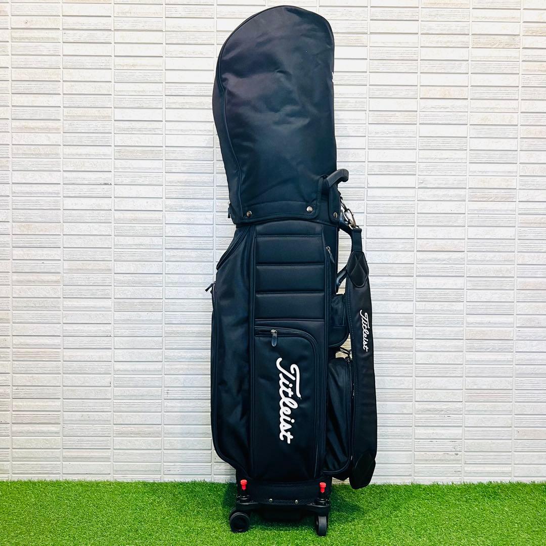 4輪 Titleist タイトリスト キャディバッグ キャリー キャスター