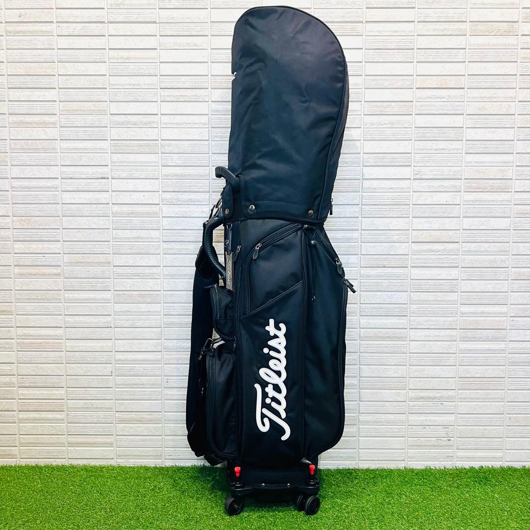 4輪 Titleist タイトリスト キャディバッグ キャリー キャスター
