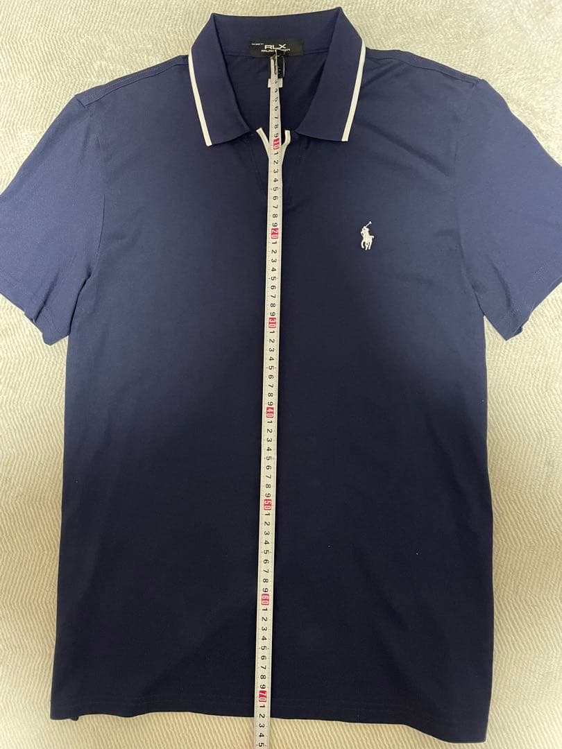 【美品】ラルフローレン　ポロシャツ　ネイビー　M