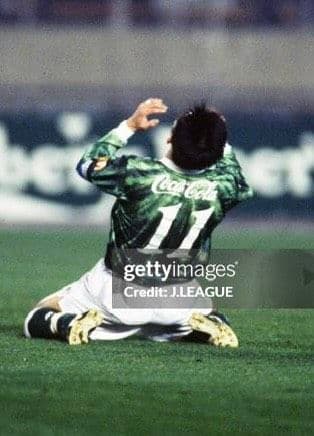 1993 ヴェルディ川崎　三浦知良　ミズノオフィシャル　長袖ユニフォーム