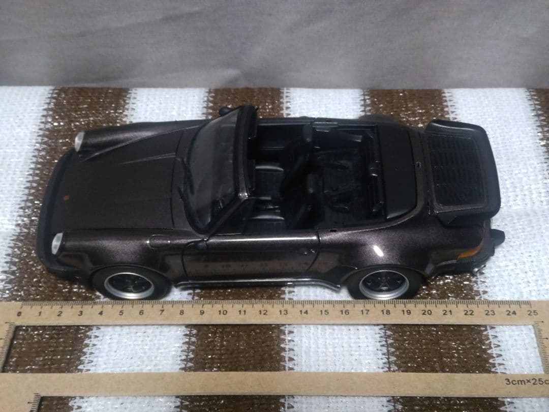 当時物　1/18 ミニカー　NOREV　ノレブ　ポルシェ911ターボ　カブリオレ