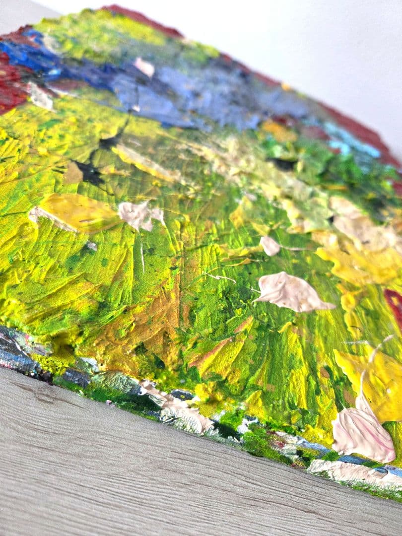 エネルギー 絵画「いつか絶対に触れる」猫 動物 芸術 アート 作品 原画 真作