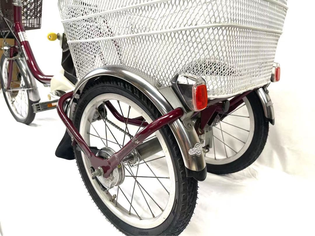 【即乘】送料無料Panasonic 電動三輪アシスト自転車 動作確認済