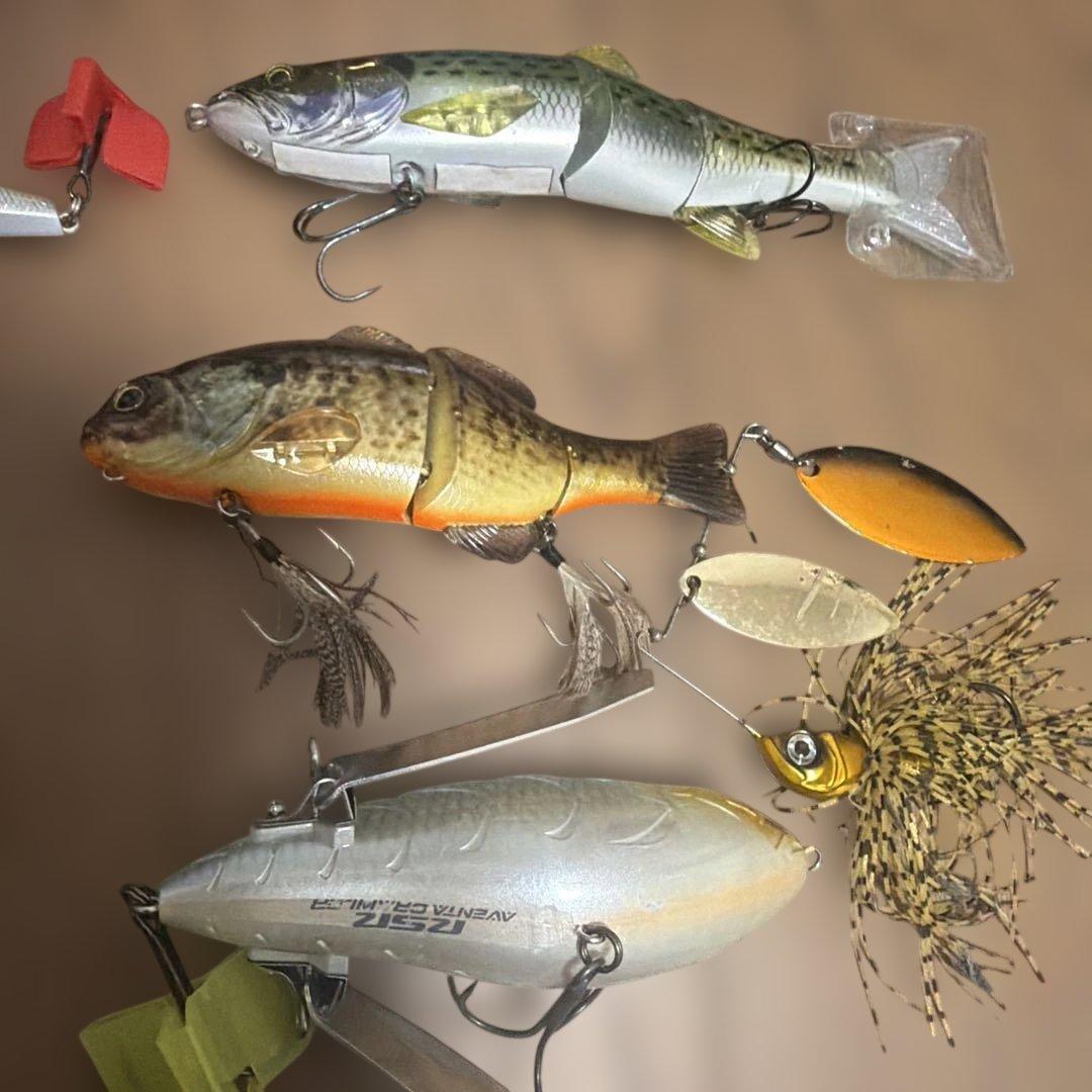 バス釣り　ハードルアーセット　10点セット
