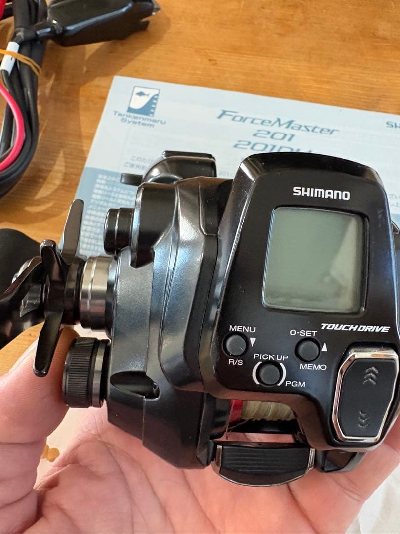SHIMANO 22 ForceMaster 201DH 電動リール