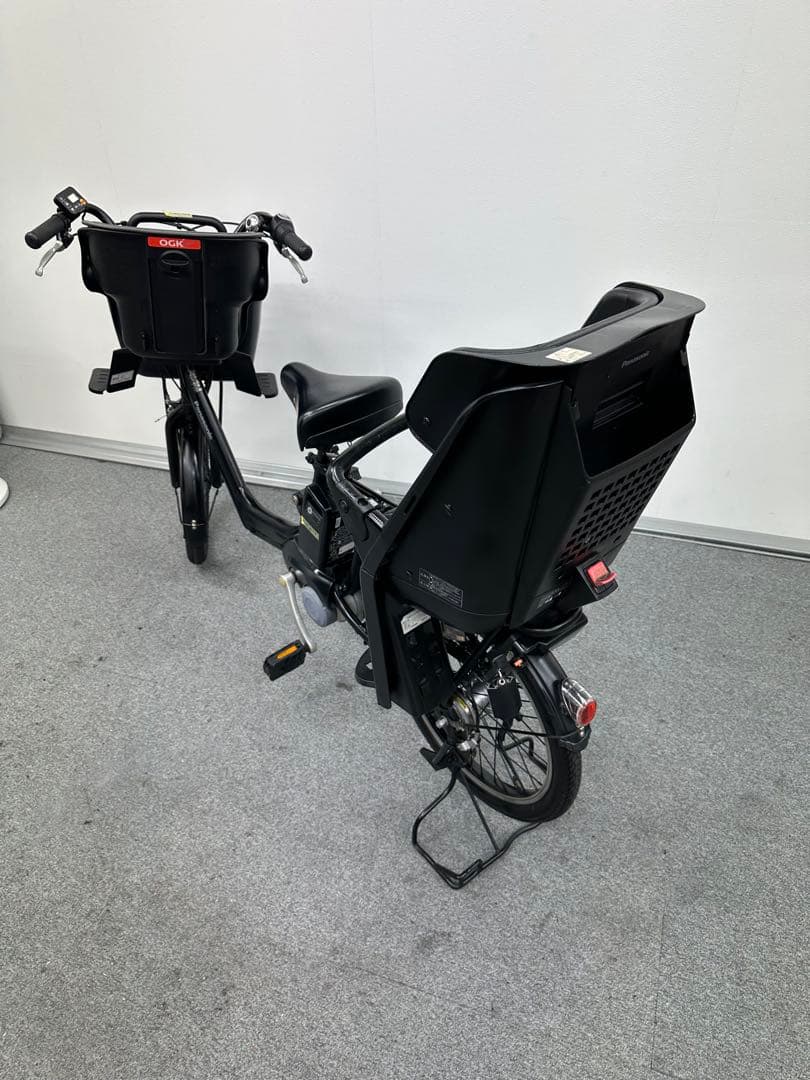 人気な車種　パナソニックギュットアニーズ　3人乗り電動自転車　ラクイック機能あり