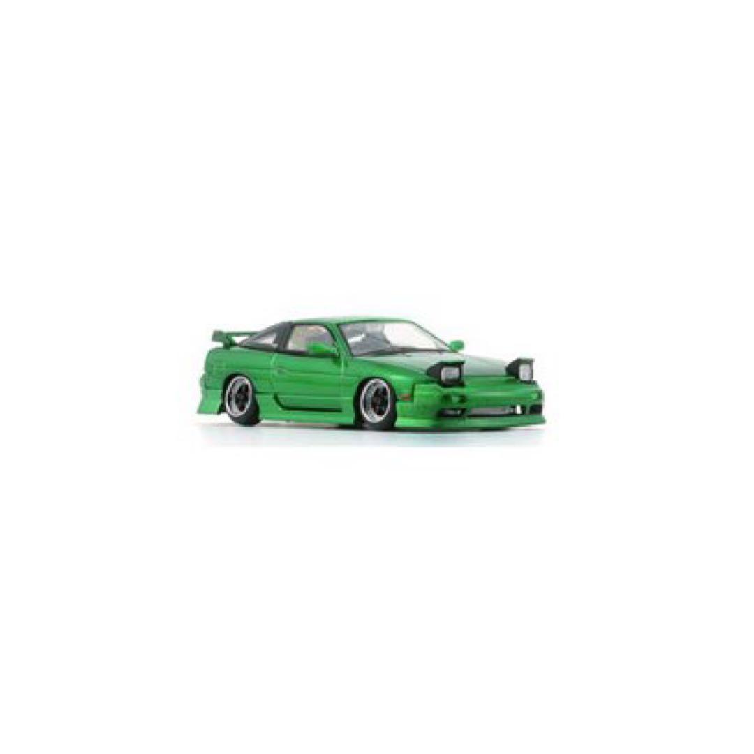 ミニカー BMC 1/64 Nissan 180SX PRS13 Green