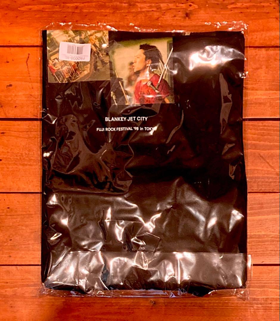 BLANKEY JET CITY／ '98フジロックTシャツXL新品未開封BJC