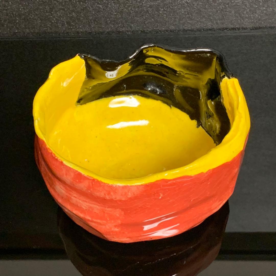 《ヴィンテージ美品レア！》⭐︎ ロスオリベ 茶碗 異色陶芸作家 鈴木五郎 木箱♪⭐︎